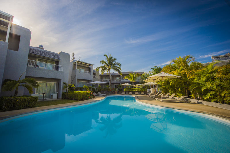 Voile Bleue Boutique Hotel Pointe aux Piments Exterior foto