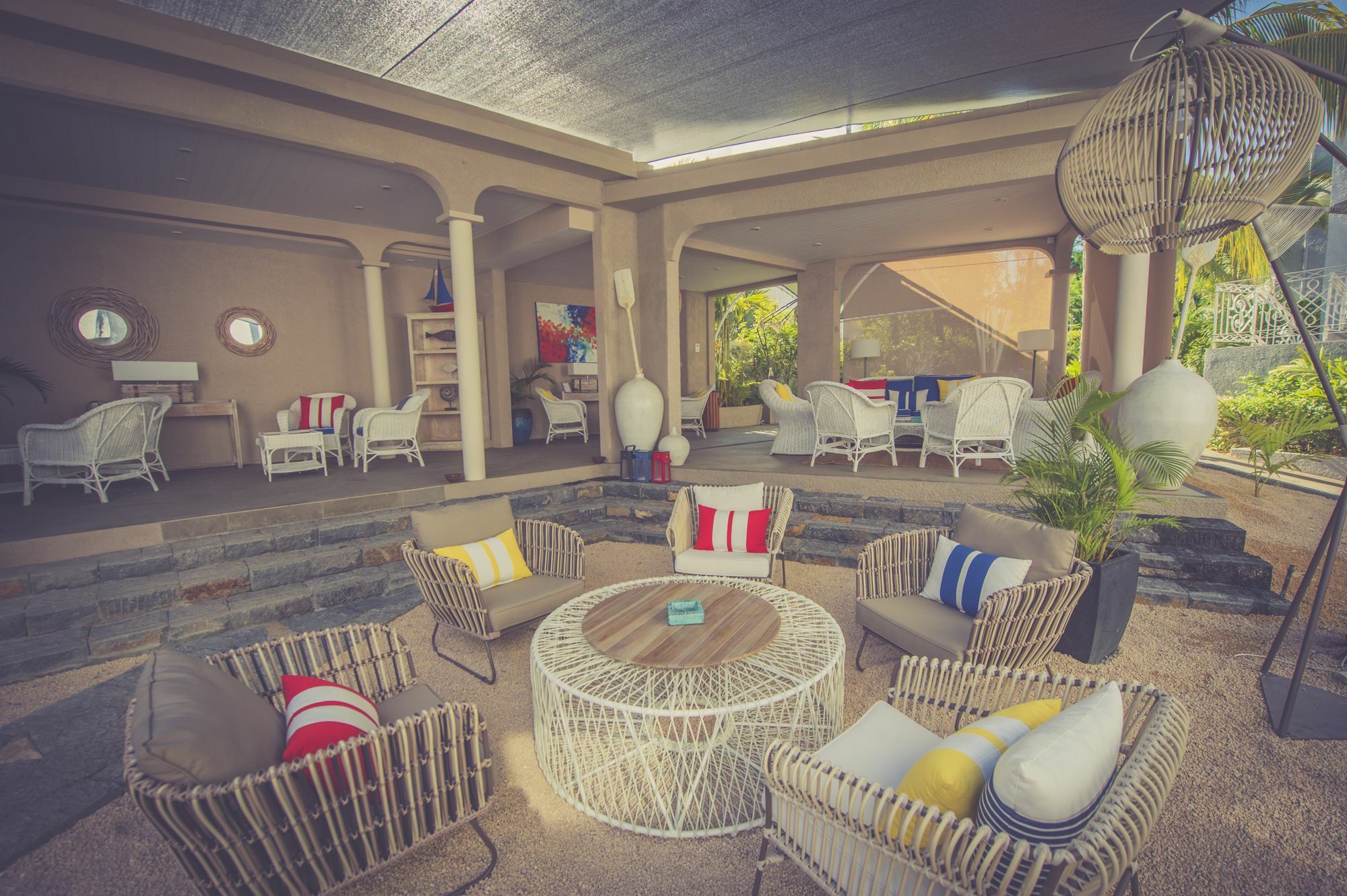 Voile Bleue Boutique Hotel Pointe aux Piments Exterior foto