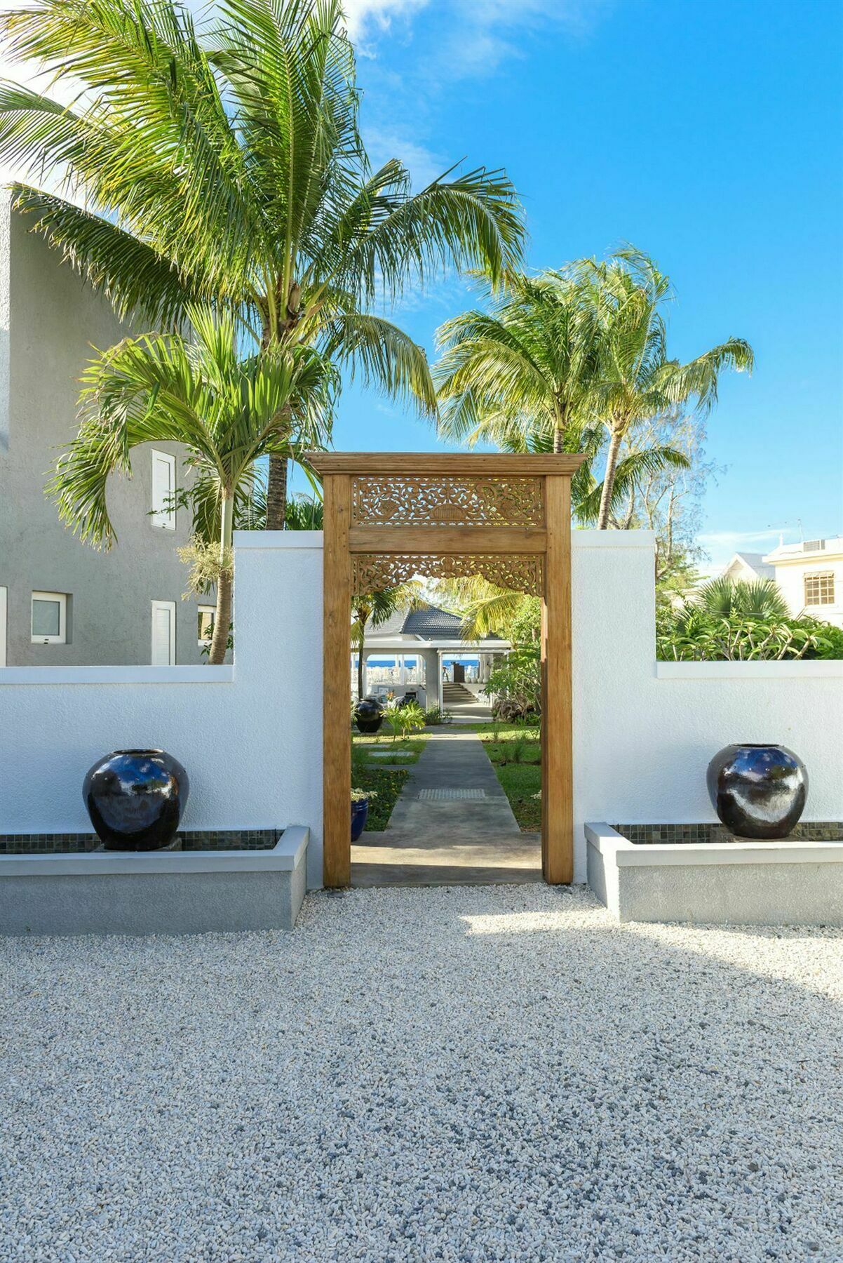 Voile Bleue Boutique Hotel Pointe aux Piments Exterior foto